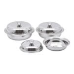 Round Curry Dish with Cover