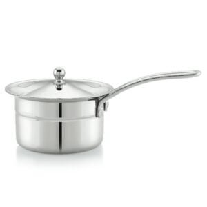 Mukti Stainless Steel Curry & Gravy Cooking or Serving Pan