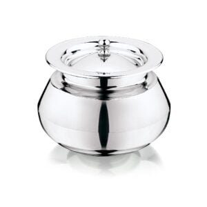 Mukti Stainless Steel Zaika Handi Food Storage or Serving Container